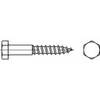 TOOLCRAFT 1061253 šestihranný šroub 5 mm 25 mm vnější šestihran DIN 571 nerezová ocel A4 200 ks
