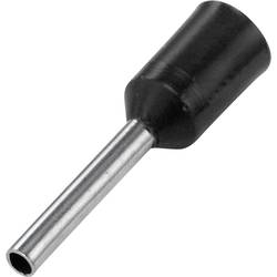 Dutinka Vogt Verbindungstechnik 470408, 1.50 mm², 8 mm, čiastočne izolované, čierna, 100 ks
