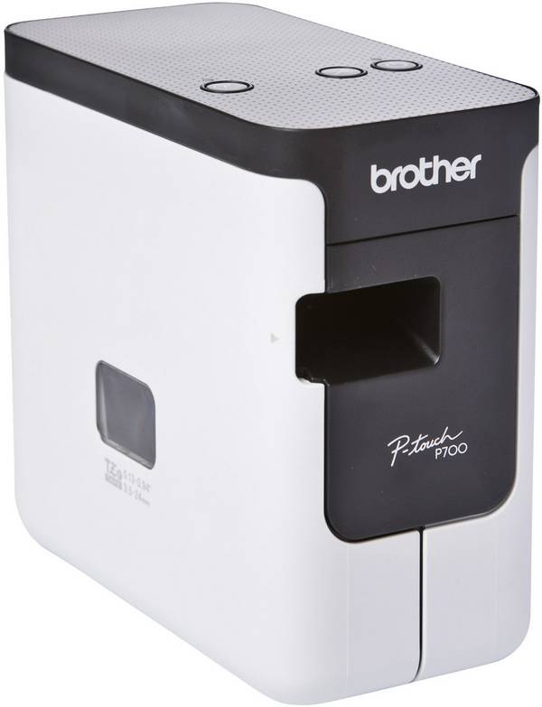 Brother P-touch P700 štítkovač vhodné pro pásky: Hse, TZ 3.5 mm, 6 mm, 9 mm, 12 mm, 18 mm, 24 mm