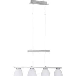 LED závěsný lustr WOFI Ava 7270.04.64.0000, 19.2 W, teplá bílá, niklová (matná)