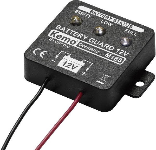Kemo M188 ochrana autobaterie ochrana před vybitím;12 V/DC