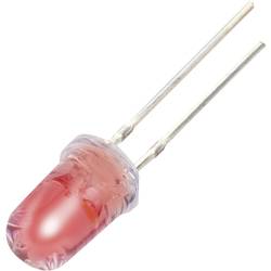 LED s vývody TRU COMPONENTS YBR-50FRW00, YBR-50FRW00, typ čočky kulatý, 5 mm, 30 °, 18 °, 20 mA, 20 mA, 2 V, 3.3 V, červená, bílá