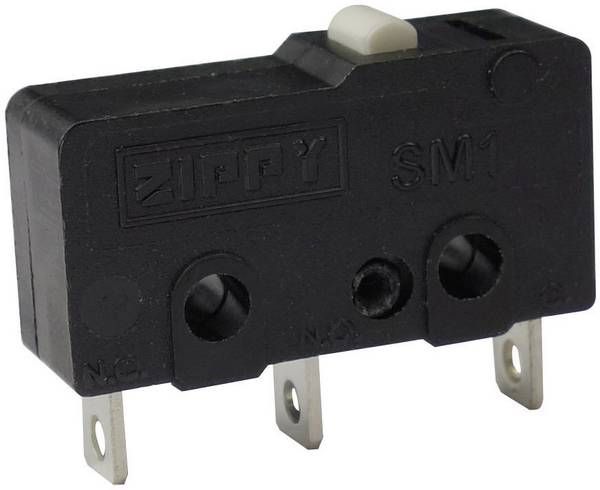 Zippy SM1-N6S-00A0-Z mikrospínač SM1-N6S-00A0-Z 250 V/AC 6 A 1x zap/(zap) bez aretace 1 ks