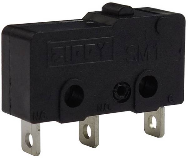 Zippy SM1-16H-00A0-Z mikrospínač SM1-16H-00A0-Z 250 V/AC 16 A 1x zap/(zap) bez aretace 1 ks