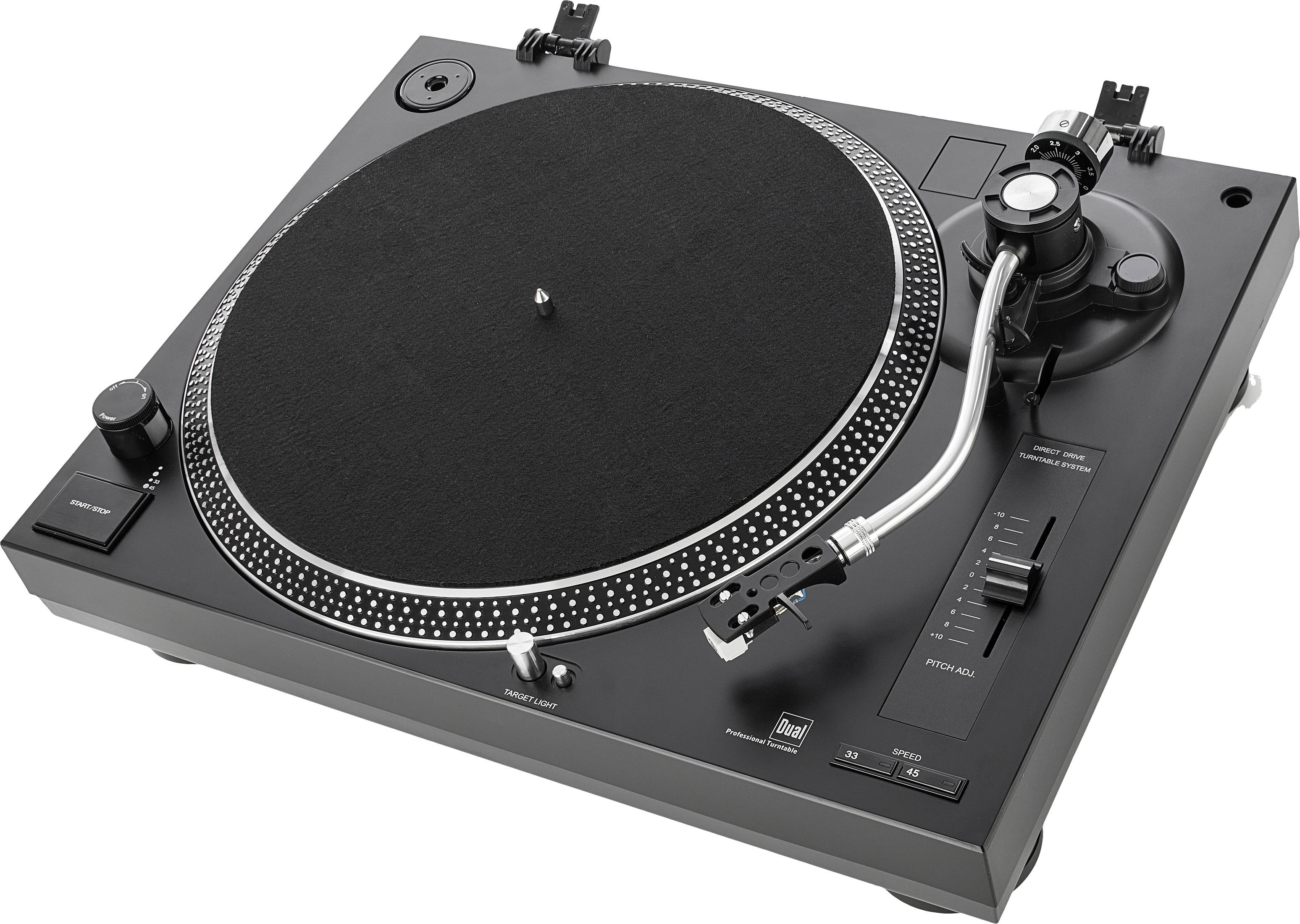 Dual DTJ 301.1 USB USB gramofon přímý pohon černá-1