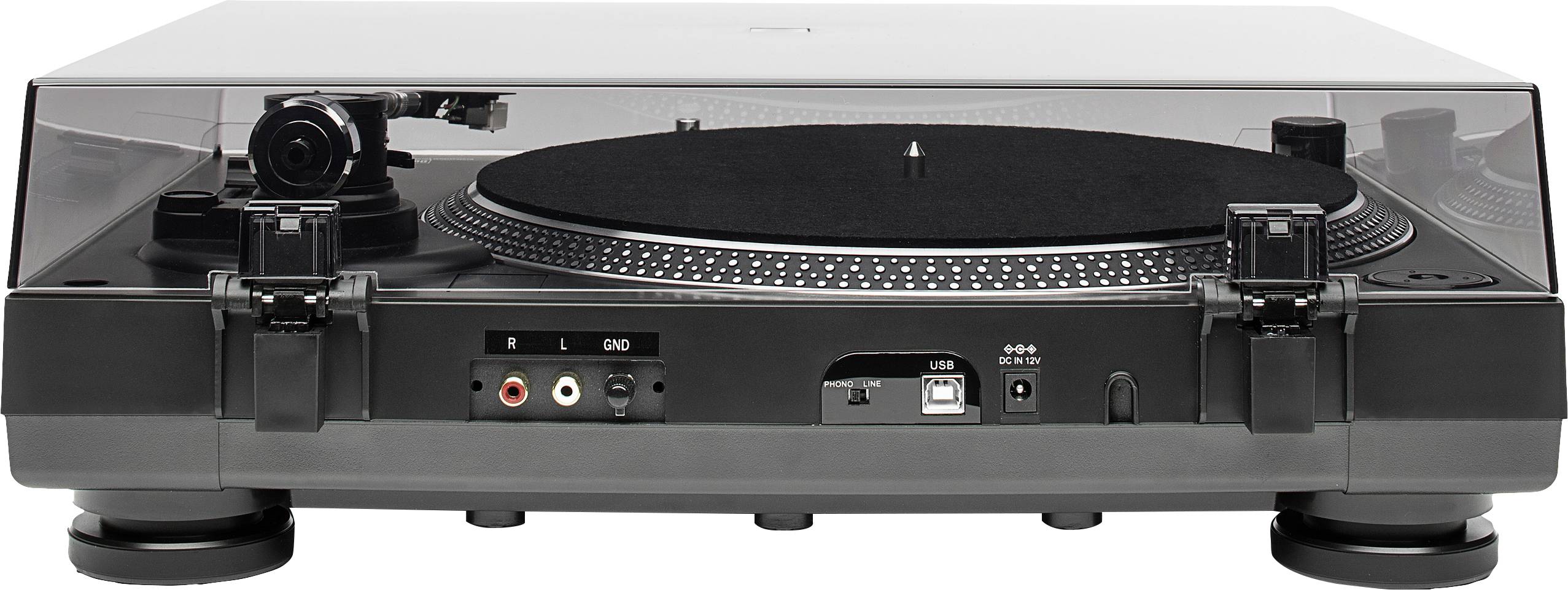 Dual DTJ 301.1 USB USB gramofon přímý pohon černá-4