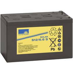 Solární akumulátor GNB Sonnenschein dryfit S12/6,6 S 071 98 43200, 12 V, 6.6 Ah