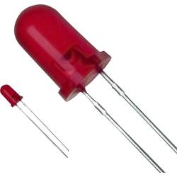 LED s vývody Panasonic LN21RPX, typ čočky kulatý, 5 mm, 25 mA, 4 mcd, 2.2 V, červená LN21RPX