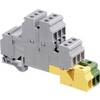 Poschodová inštalačné svorka ABB 1SNA 110 332 R2600, 17.8 mm, skrutkovací, osadenie PE, L, sivá, zelená, žltá, 1 ks