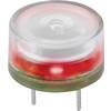 Piezo siréna 83 dB, 12 V/DC, červená