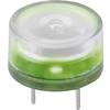 Piezo siréna 83 dB, 12 V/DC, zelená