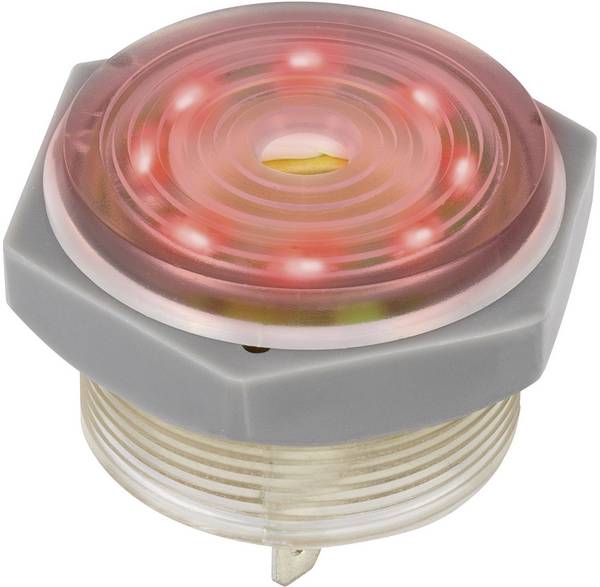 TRU COMPONENTS 1164634 piezo bzučák Hlučnost: 95 dB  Napětí: 12 V/DC nepřerušovaný tón 1 ks