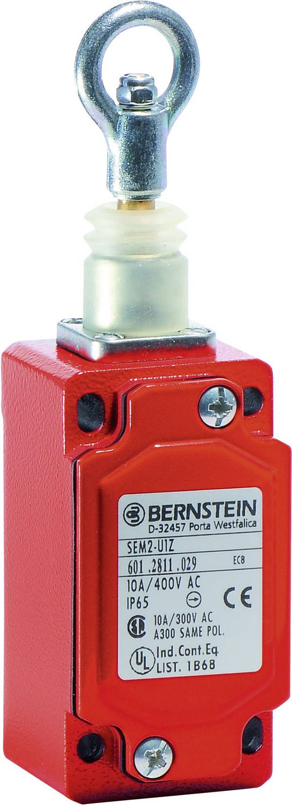 BERNSTEIN 6012811029 SEM2-U1Z lankový spínač 240 V/AC 10 A kladka s osou bez aretace IP65 1 ks