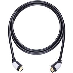 HDMI prepojovací kábel Oehlbach 42462, 2.20 m, čierna
