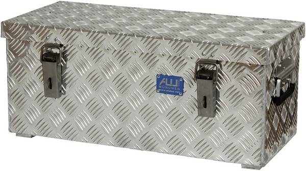 Alutec  41037 box z rýhovaného hliníkového plechu hliník (d x š x v) 622 x 275 x 270 mm
