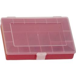 Box na součástky Alutec 608100, červená
