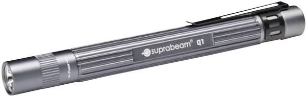 Suprabeam Q1 SUPRABEAM Q1 mini svítilna, penlight na baterii LED 14.2 cm šedá