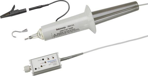 Tektronix P6015A měřicí sonda pro osciloskopy  ochrana proti nechtěnému dotyku 75 MHz 1000:1