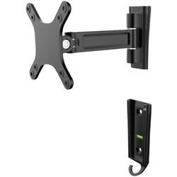Držák na zeď pro monitor Manhattan 460965, 33,0 cm (13") - 68,6 cm (27"), černá