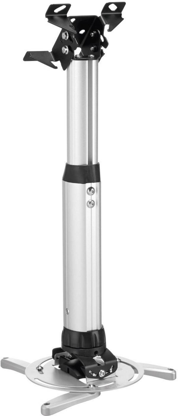 Vogel's PPC 2585 stropní držák projektoru naklápěcí, otočný, nastavitelná výška vzd. země-strop (max.): 135 cm  stříbrná