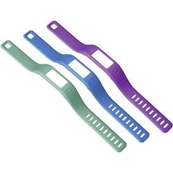 Náhradní řemínek Garmin 010-12149-00, velikost = L, zelená, fialová, modrá, 3 ks