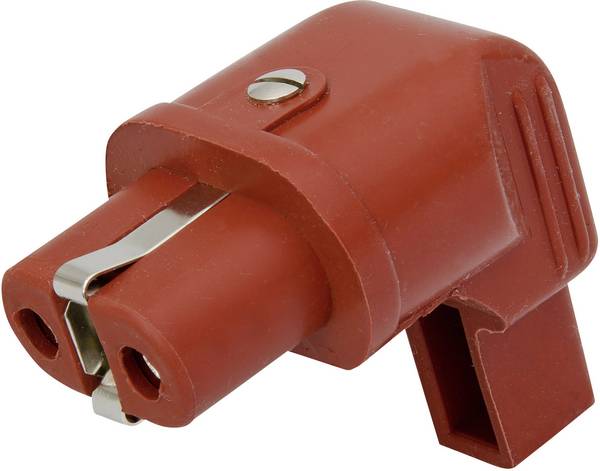Kalthoff 344003 IEC konektor C15/C16 344 zástrčka, rovná Počet kontaktů: 2 + PE 16 A červená 1 ks