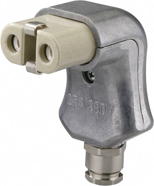 Kalthoff 840014 IEC konektor C15/C16 344 zásuvka, zahnutá Počet kontaktů: 2 + PE 16 A hliník 1 ks