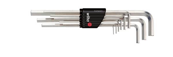 Wiha  inbus sada klíčů 1.5 mm, 2 mm, 2.5 mm, 3 mm, 4 mm, 5 mm, 6 mm, 8 mm, 10 mm   9dílná