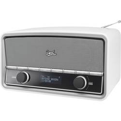 DAB+ a FM retro rádio Dual NR 5, s diaľk.ovládačom, biele
