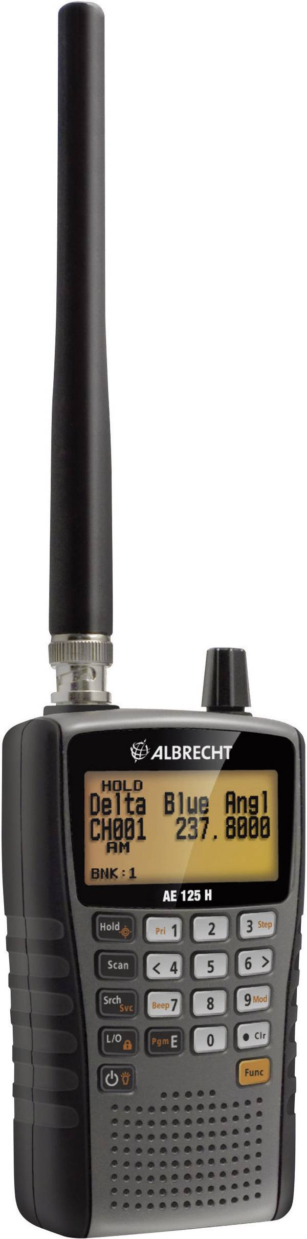 Albrecht AE125H 27125 Bezdrátový přijímač přenosný