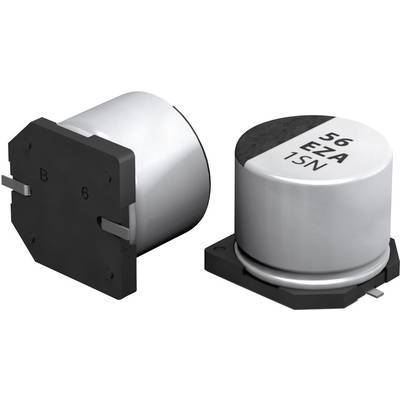 Panasonic  elektrolytický kondenzátor SMT   33 µF 80 V 20 % (Ø x v) 10 mm x 10.2 mm 1 ks 