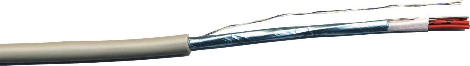 VOKA Kabelwerk 16625400 datový kabel J-2Y(St)Y … St III Bd 6 x 2 x 0.28 mm² šedá metrové zboží