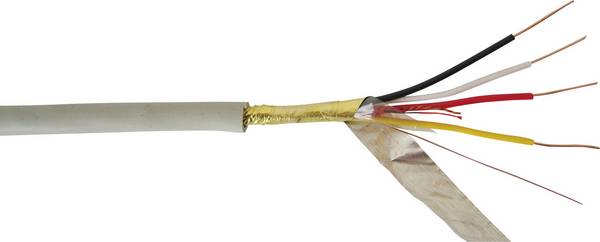 VOKA Kabelwerk 100800-00-500 telefonní kabel J-Y(ST)Y 2 x 2 x 0.6 mm štěrkově šedá (RAL 7032) 500 m