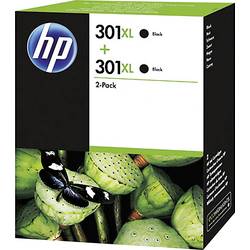 HP Inkoustová kazeta 301XL originál Dual černá D8J45AE