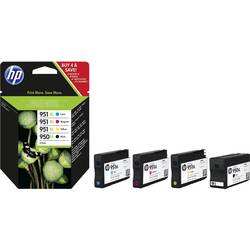 HP Inkoustová kazeta 950XL + 951XL originál černá, azurová, purppurová, žlutá C2P43AE