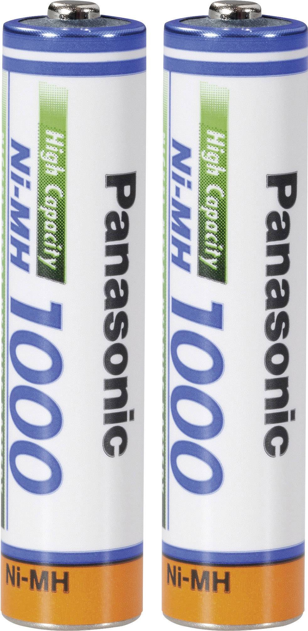 Panasonic akumulátor AAA Ni-MH 1000 mAh 1.2 V 2 ks