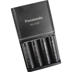 Nabíječka Panasonic BQ-CC16, K-KJ16HCC40E + 4x eneloop pro AA 2450 mAh