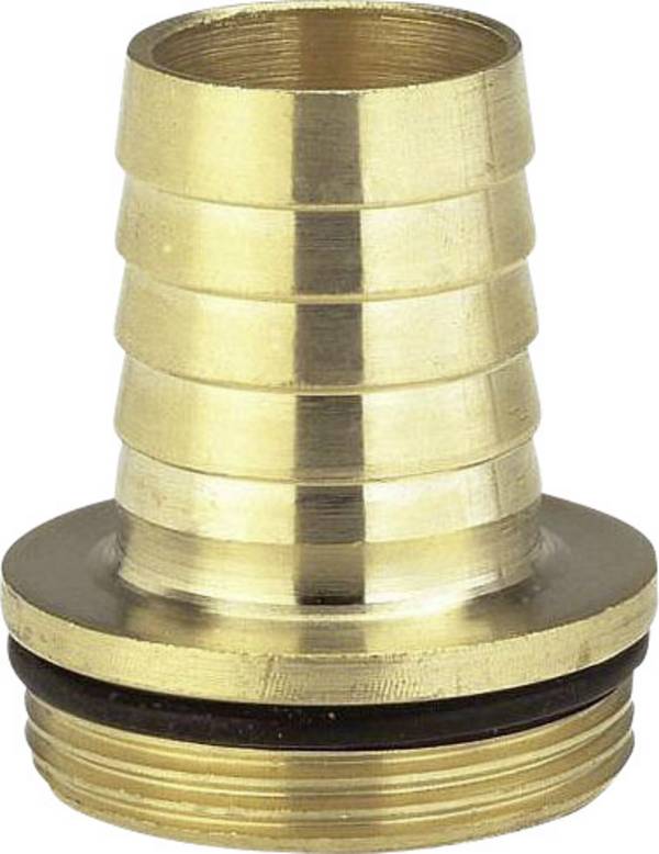 Jednodílné mosazné šroubení Gardena, závit 47,9 mm (G 1 1/2), hadice 32 mm (1 1/4 ")