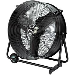 Průmyslový podlahový ventilátor CasaFan DF800 Eco, 123 W, (Ø x v) 92 cm x 96 cm, černá (matná)