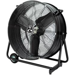 Průmyslový podlahový ventilátor CasaFan DF600 Eco IP54 SL, 123 W, (Ø x v) 76 cm x 78 cm, černá (matná)