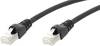 Telegärtner L00006D0099 RJ45 síťové kabely, propojovací kabely CAT 5e F/UTP 20.00 m černá samozhášecí, s ochranou 1 ks
