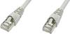 Telegärtner 100008382 RJ45 síťové kabely, propojovací kabely CAT 5e F/UTP 2.00 m šedá samozhášecí, s ochranou 1 ks