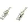 Sieťový prepojovací kábel RJ45 Telegärtner L00002E0004, CAT 5e, U/UTP, 3.00 m, sivá