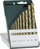 Bosch Accessories 2609255130 HSS sada spirálových vrtáku do kovu 10dílná 1 mm, 2 mm, 3 mm, 4 mm, 5 mm, 6 mm, 7 mm, 8 mm, 9 mm, 10 mm TiN DIN 338 válcová stopka 1 sada