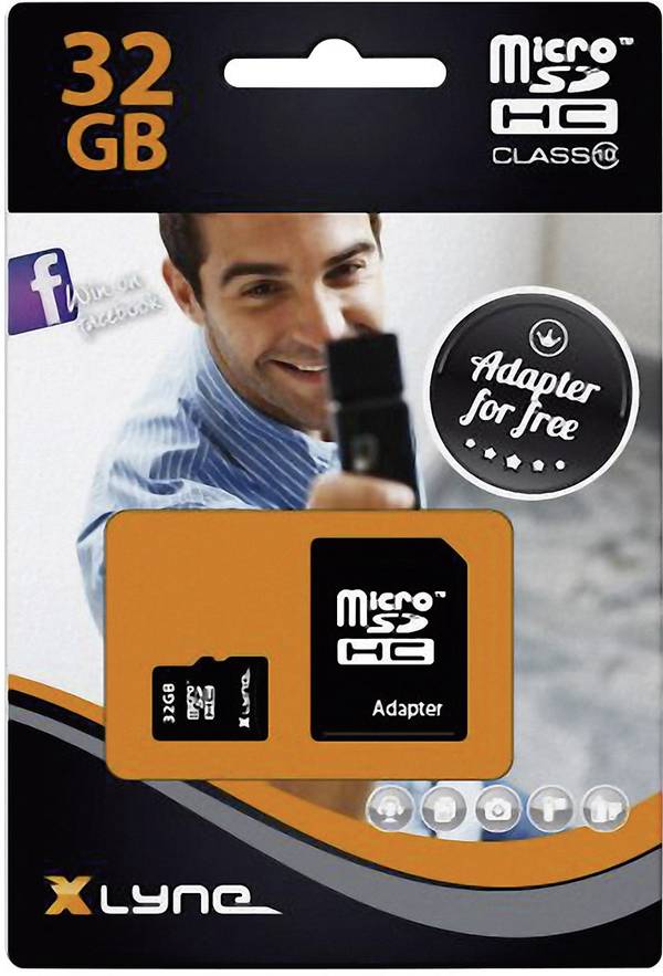 Xlyne  paměťová karta microSDHC  32 GB Class 10