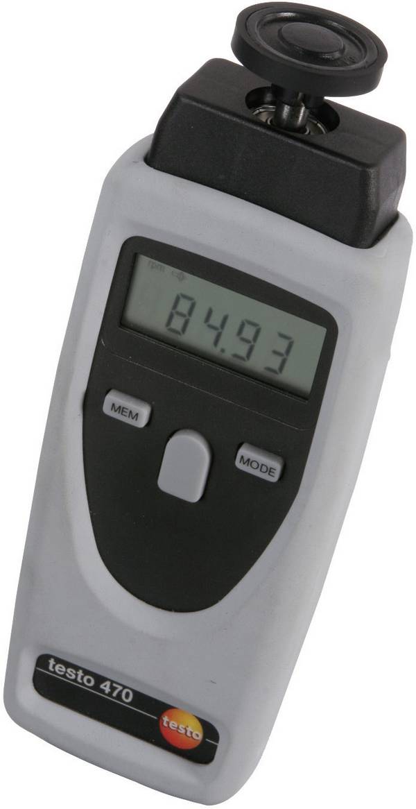testo 0563 0465-D otáčkoměr Kalibrováno dle (DAkkS) optický  1 - 99999 ot./min
