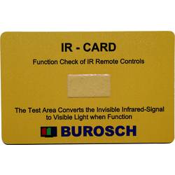 Univerzální IR-karta Burosch, IR-CARD, 980 nm