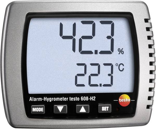 testo 608-H2 vlhkoměr vzduchu (hygrometr), 2 % rF-98 % rF, detektor bodu tání/plísně