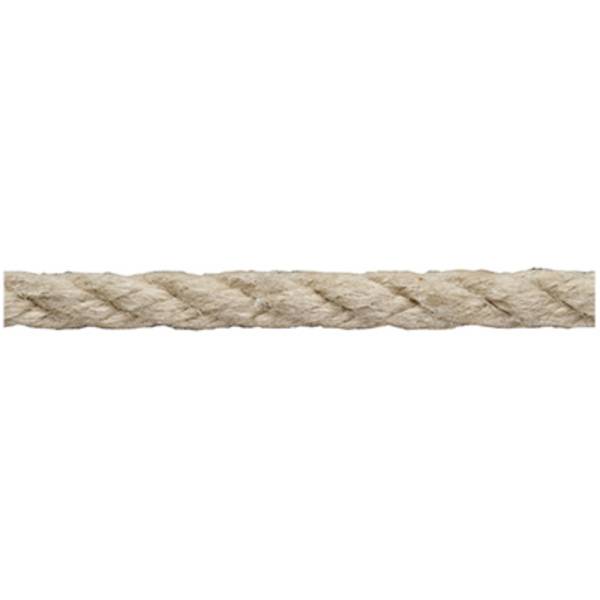 polypropylenové lano kroucené (Ø x d) 6 mm x 100 m dörner + helmer 190110 přírodní