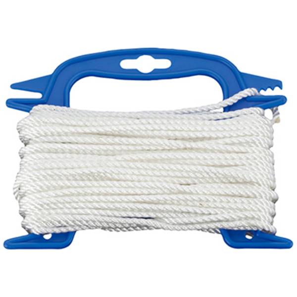 polyamidové lano kroucené (Ø x d) 6 mm x 20 m dörner + helmer 190306 bílá